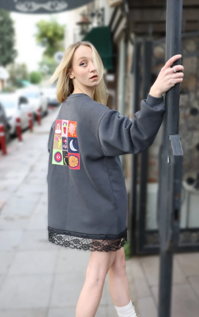 Friolero Sweat Dress – görsel 4