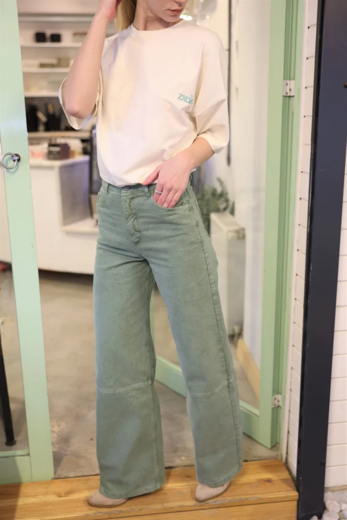 Phoebe Pant Green – görsel 2