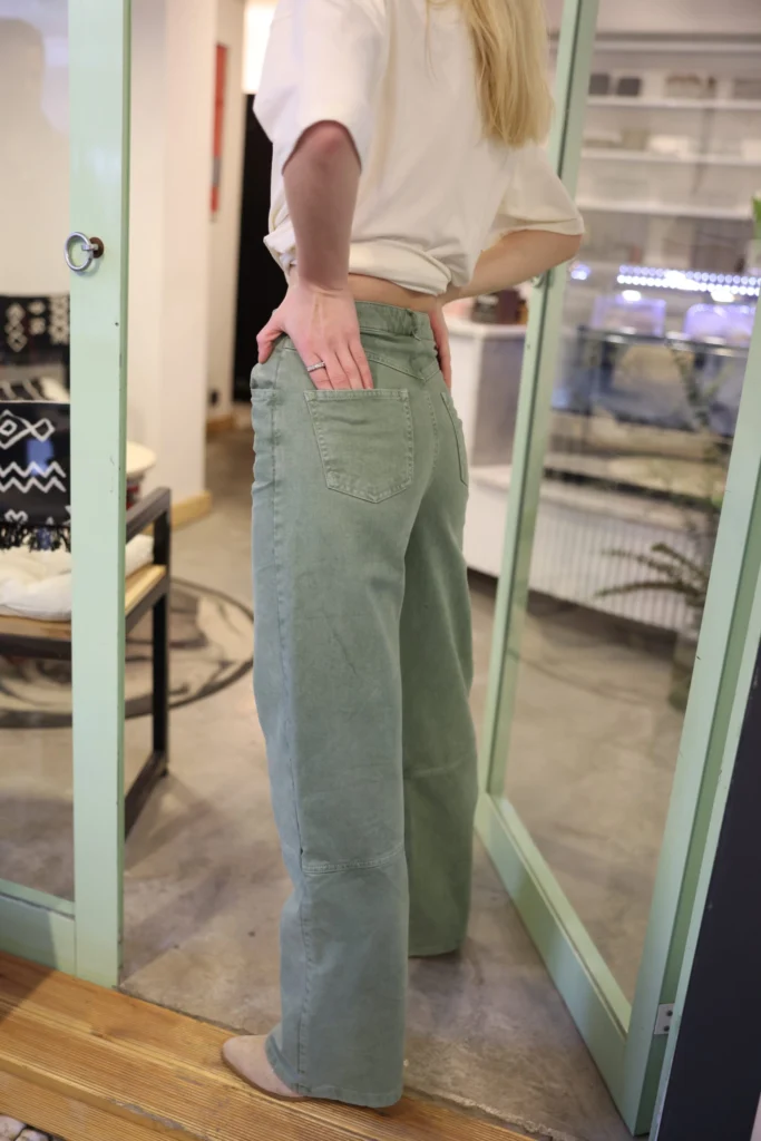 Phoebe Pant Green – görsel 5