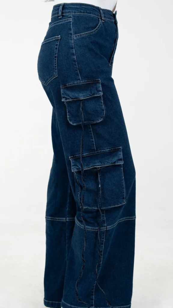Duende Denim Kargo Pantolon – görsel 4
