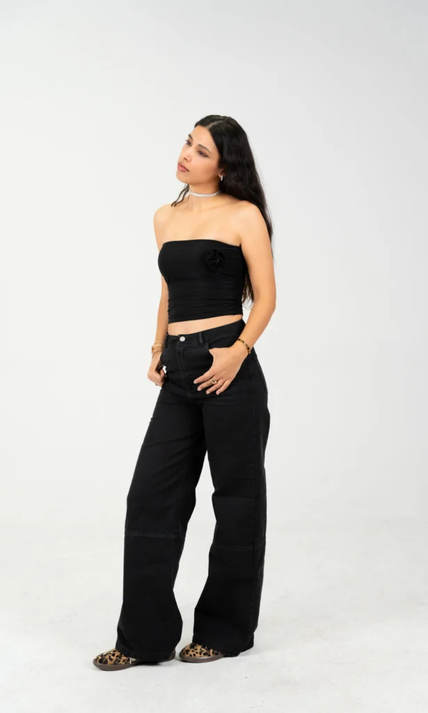 Phoebe Siyah Pantolon – görsel 1