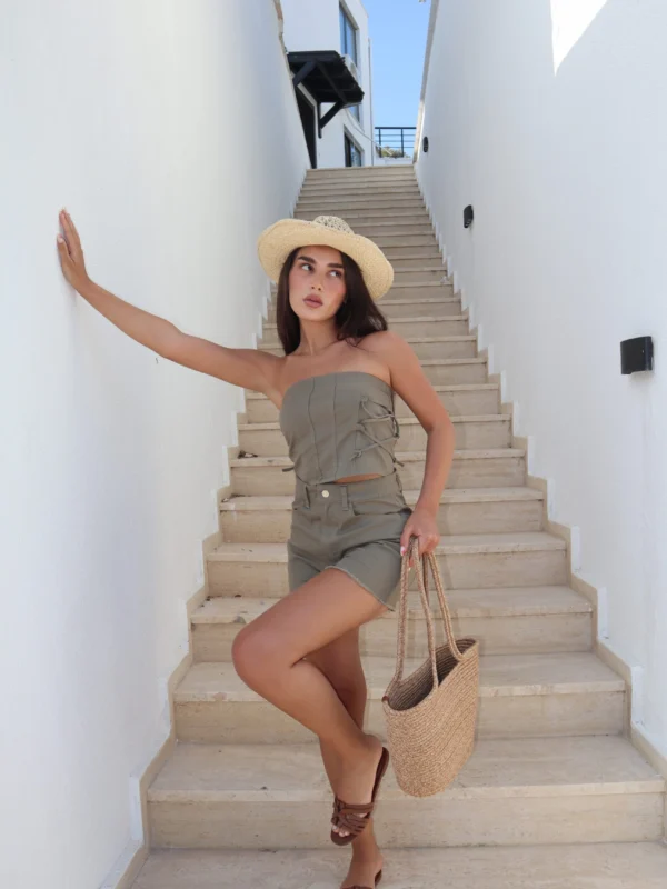 Vesta Haki Şort