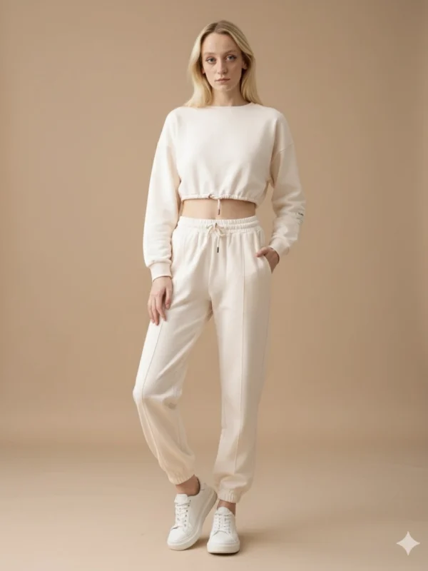 Lunes Sweatpant&Sweatshirt Set