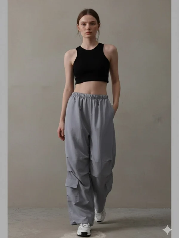 Sophie Gri Kargo Pantolon